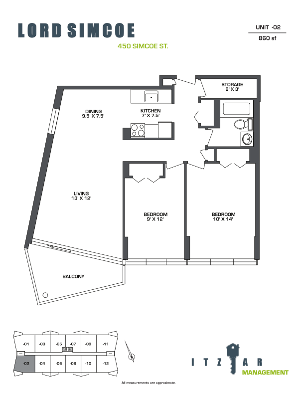 Appartement 2 Chambres a louer à Victoria a Lord Simcoe - Plan 01 - PagesDesLocataires – L412330