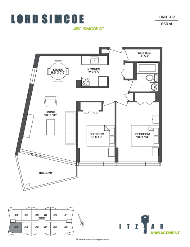 Appartement 2 Chambres a louer à Victoria a Lord Simcoe - Plan 01 - PagesDesLocataires – L412330